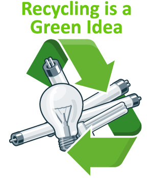 universal city green bulb recycleing